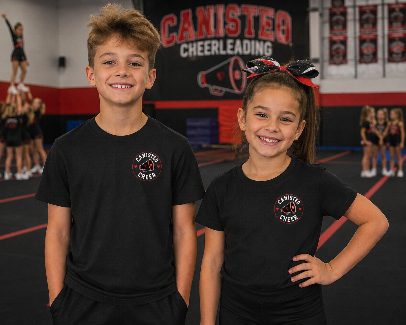 Canisteo Cheer Youth Tee – Bella + Canvas BC3001YCVC