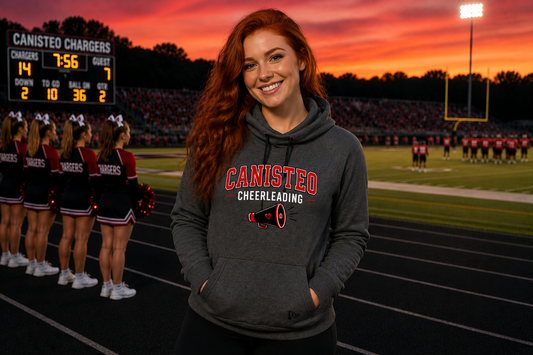 Canisteo Cheer New Era Ladies Cowl Neck Hoodie
