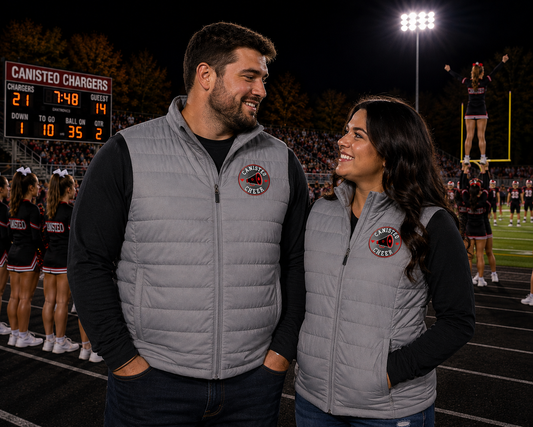 Canisteo Cheer Embroidered Sport-Tek Puffer Vest