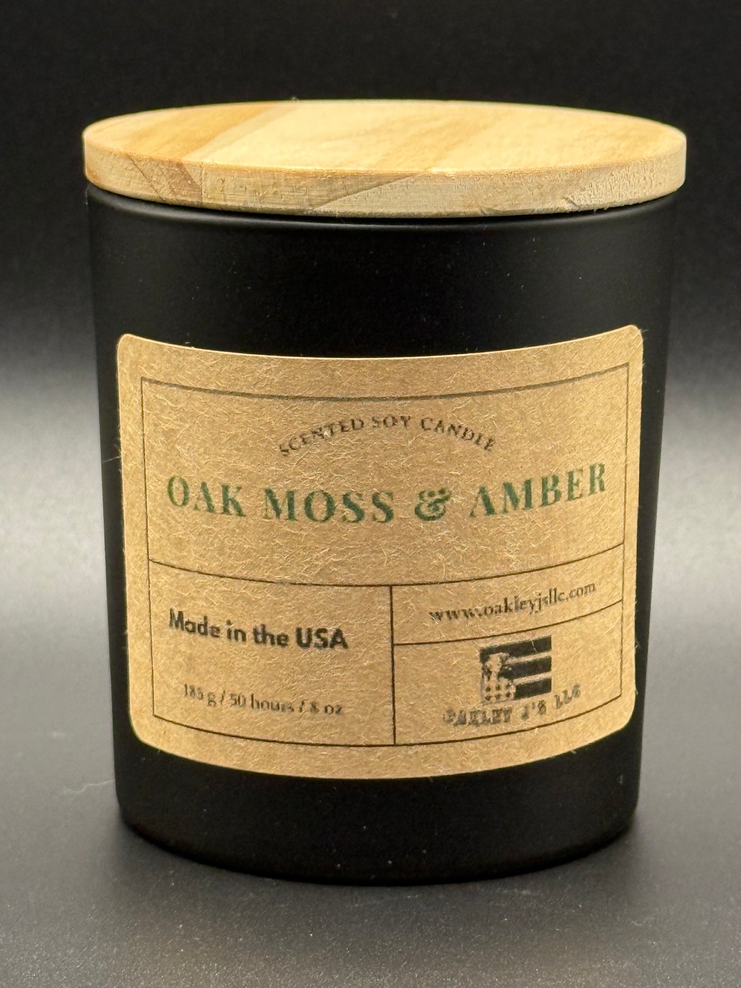 Oak Moss & Amber Soy Candle - 8oz