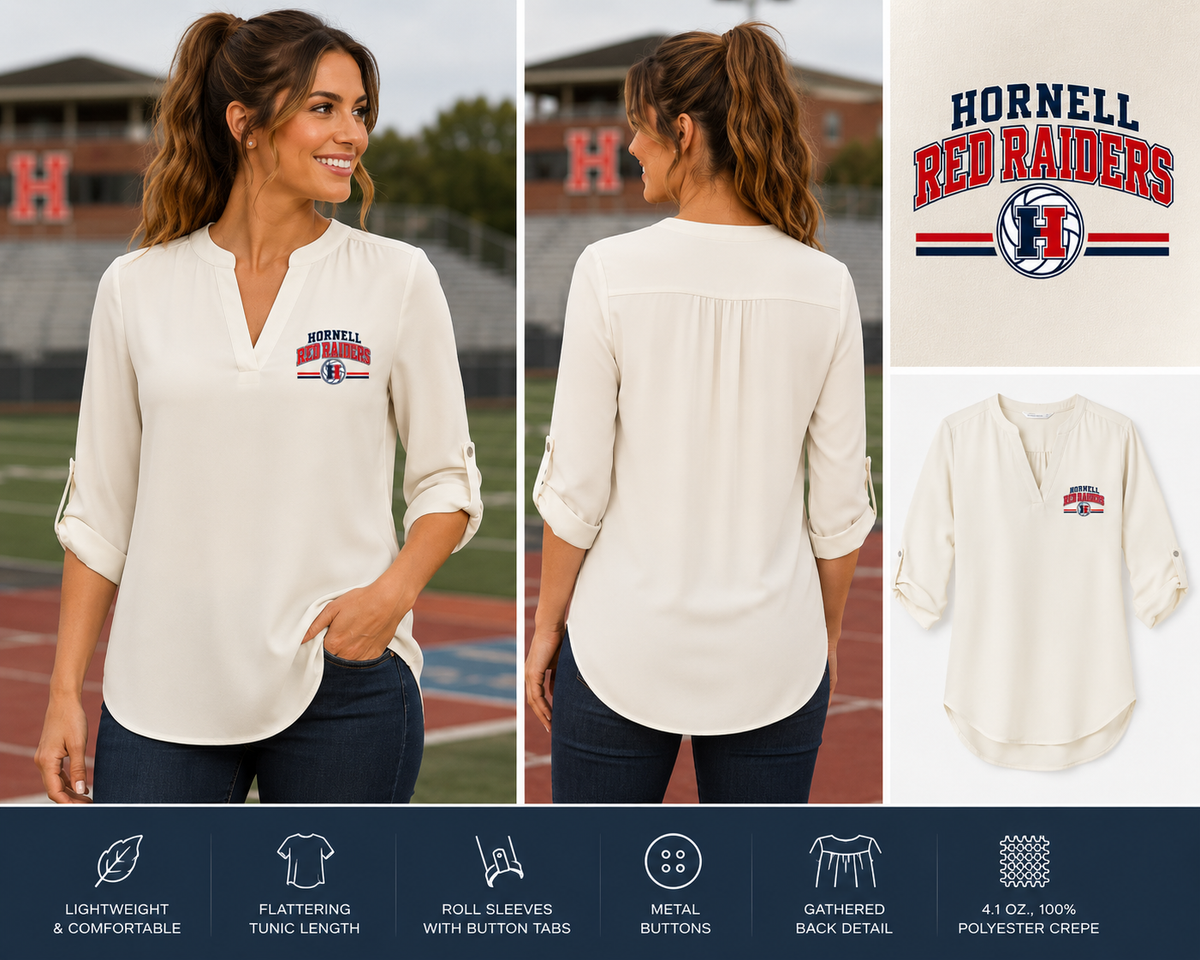 Hornell Red Raiders Women’s Port Authority Tunic Blouse