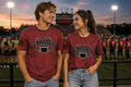 Canisteo Football Sport-Tek PosiCharge Heather Tee – Black Electric
