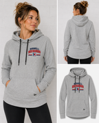Hornell Red Raiders Women’s Cowl Neck Hoodie – New Era LNEA510