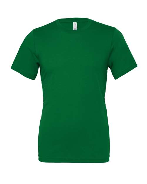 DTF T-shirt in green with crew neck and short sleeves.