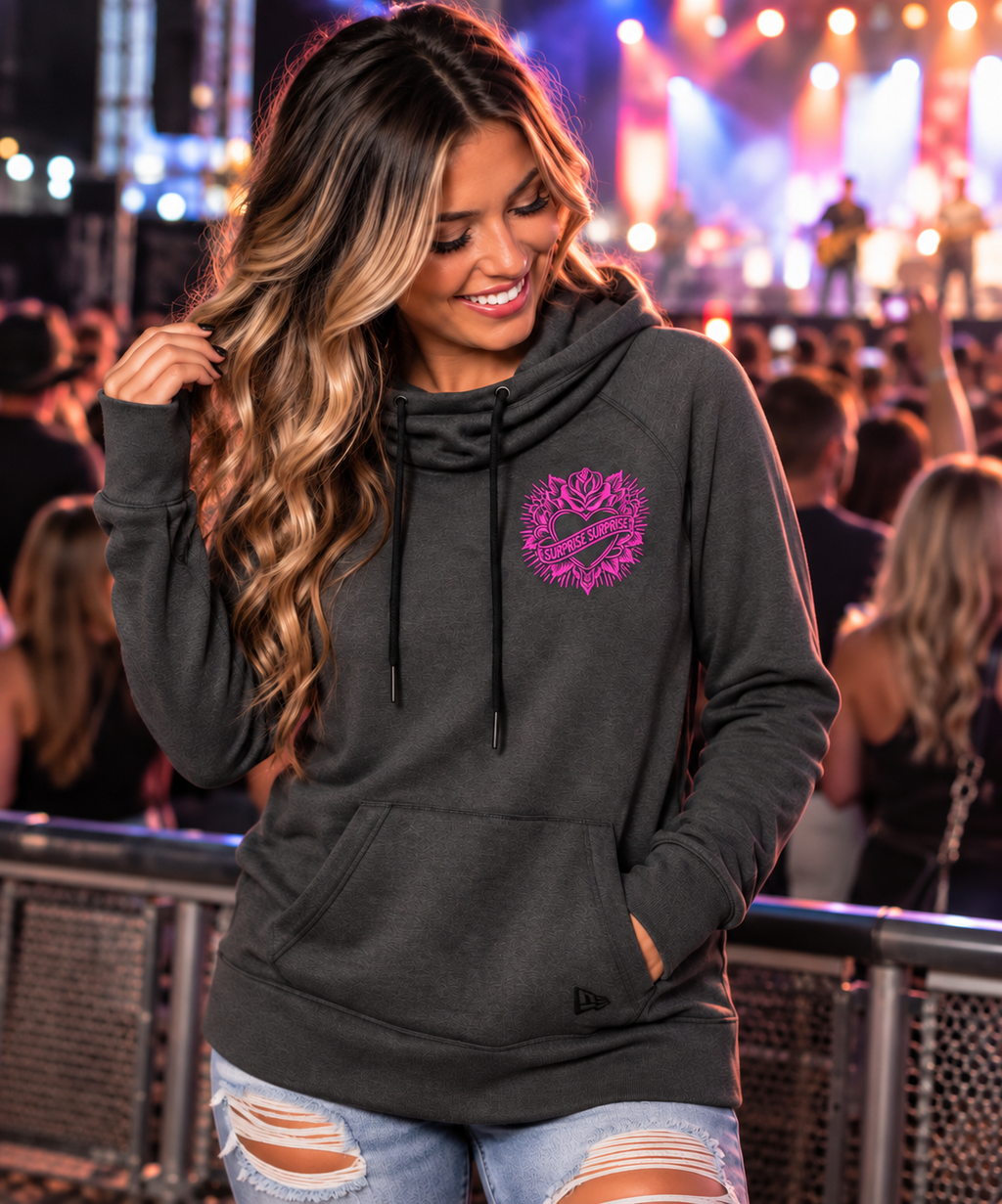 New Era LNEA510 Women's Cowl Neck Hoodie – Surprise Surprise