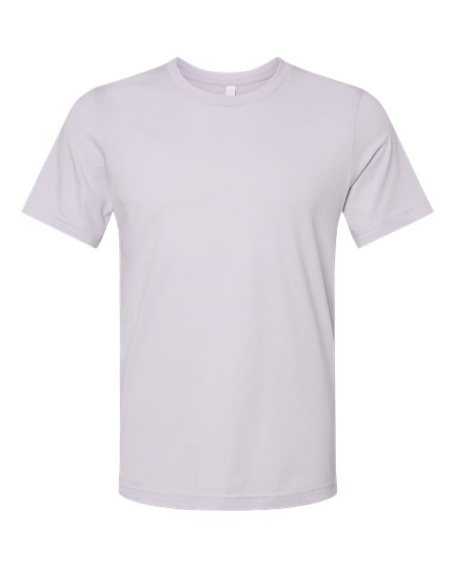 DTF T-shirt in light gray with crew neck and short sleeves.