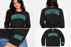 Class of 2027 Senior Long Sleeve Tri-blend Shirt