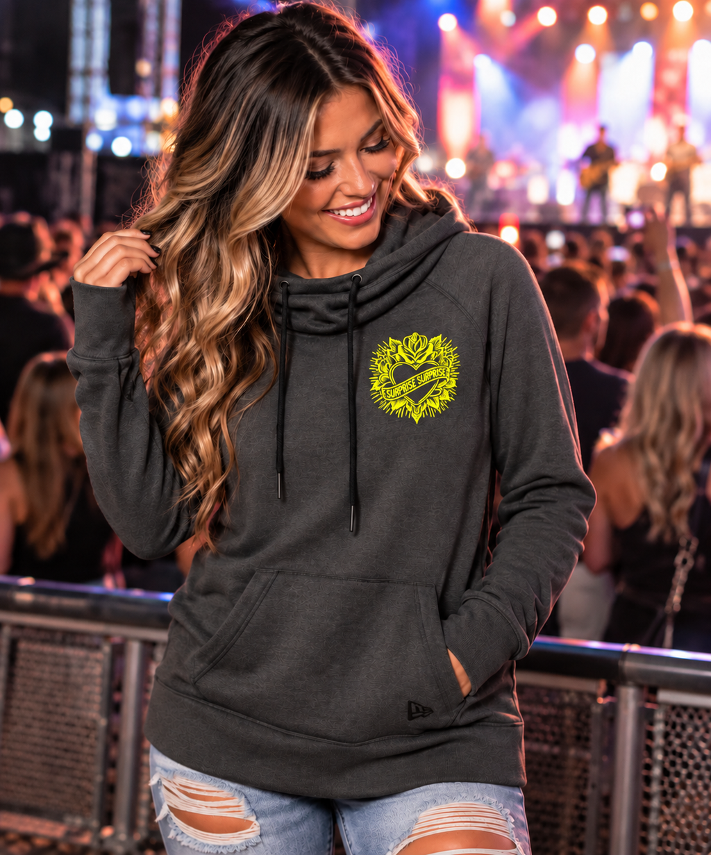 New Era LNEA510 Women's Cowl Neck Hoodie – Surprise Surprise
