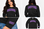 Class of 2027 Senior Long Sleeve Tri-blend Shirt
