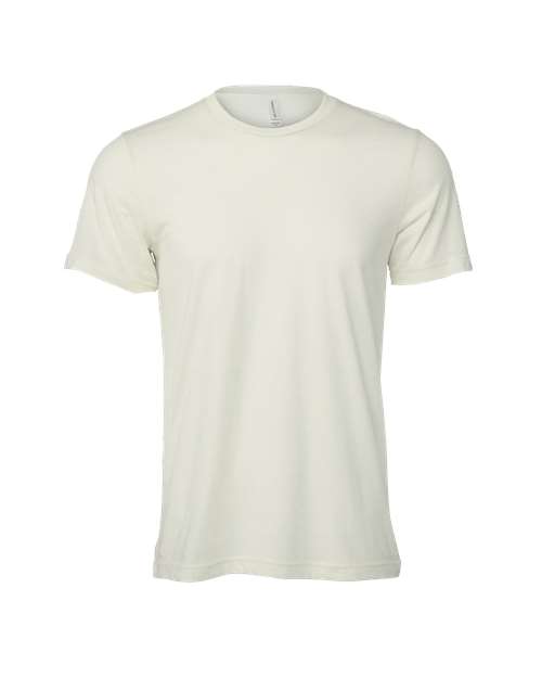 T-shirt in off-white with crew neck and short sleeves