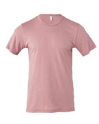 DTF T-shirt in dusty pink, crew neck, short sleeves, plain front.