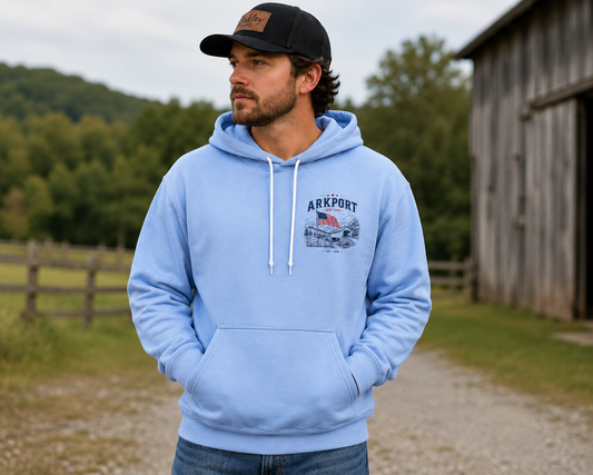 Arkport, NY Patriotic Bella Canvas Hoodie