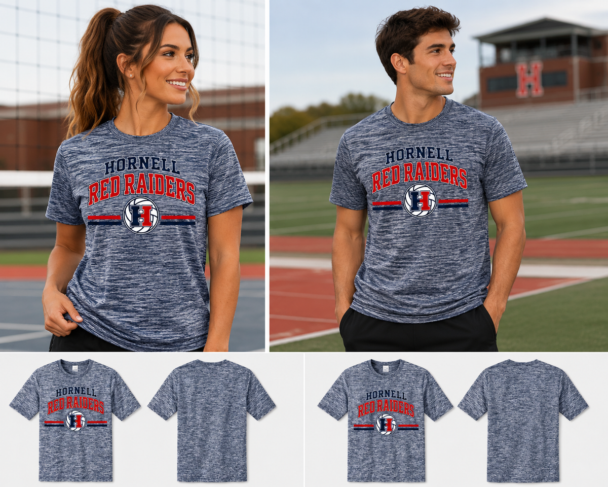 Hornell Red Raiders Sport-Tek PosiCharge Heather Tee