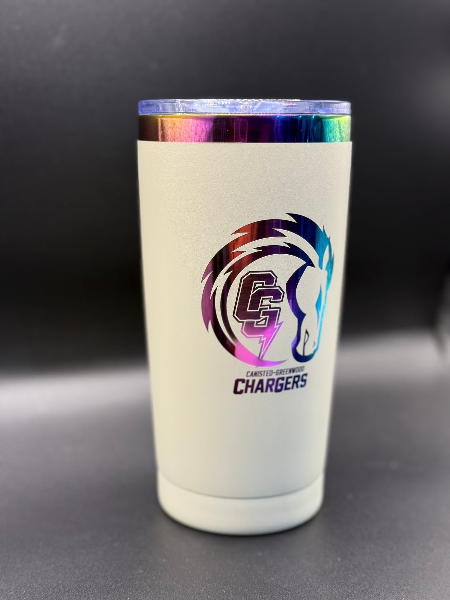 Canisteo-Greenwood Chargers 20oz Laser-Engraved Tumbler