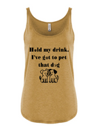 DOG - Hold my drink, I've got to pet that dog