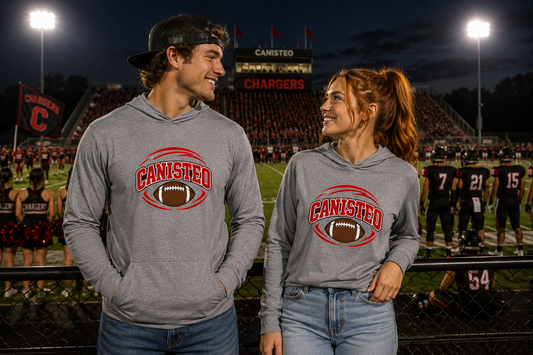Canisteo Football Next Level Lightweight Hoodie