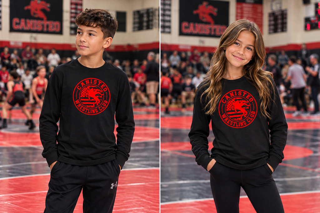 Canisteo Wrestling Club | Youth Long Sleeve T-Shirt