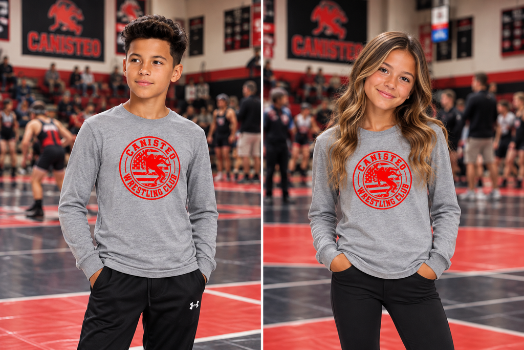 Canisteo Wrestling Club | Youth Long Sleeve T-Shirt