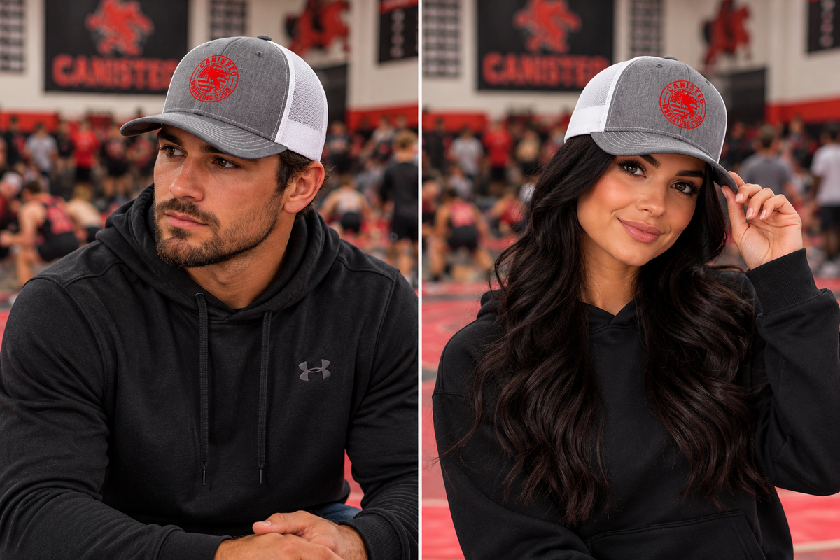 Canisteo Wrestling Club | Embroidered Richardson 112 Trucker Hat