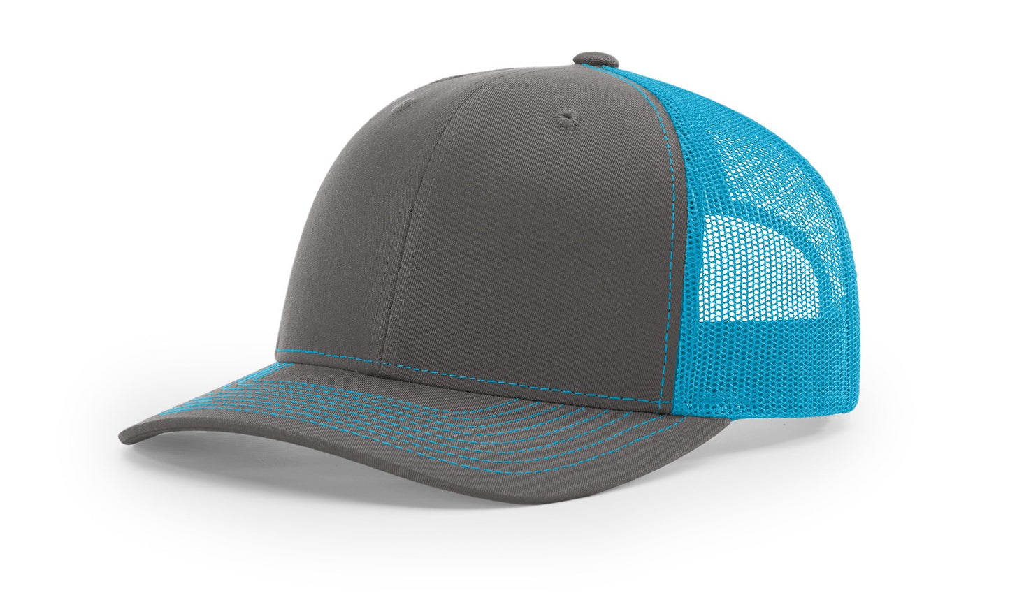Customized Richardson 112 Patched Hat – Premium Leatherette