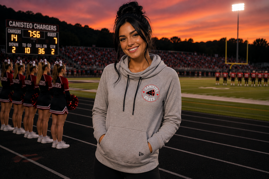 Canisteo Cheer New Era Ladies Cowl Neck Hoodie