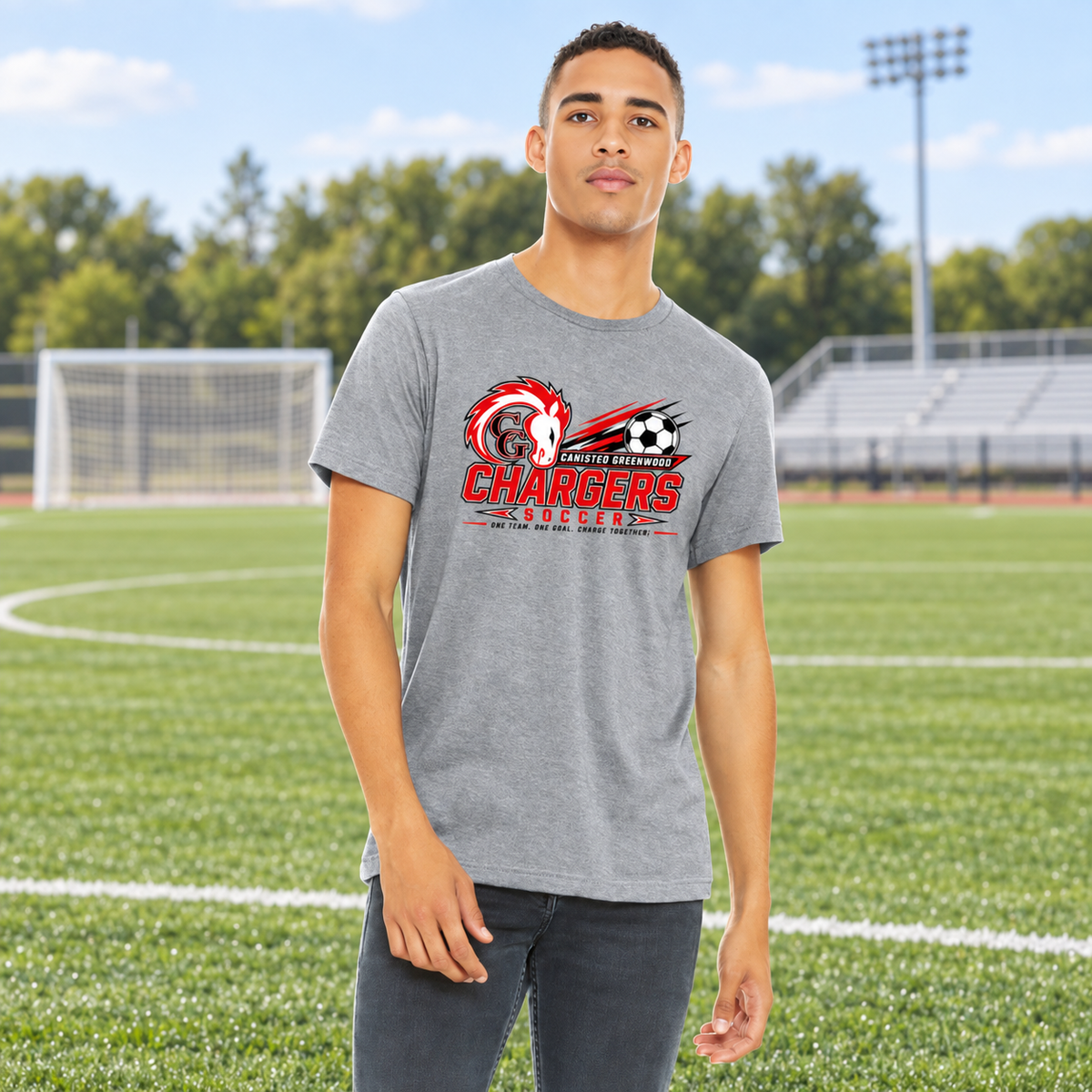Canisteo-Greenwood Chargers Soccer T-Shirt