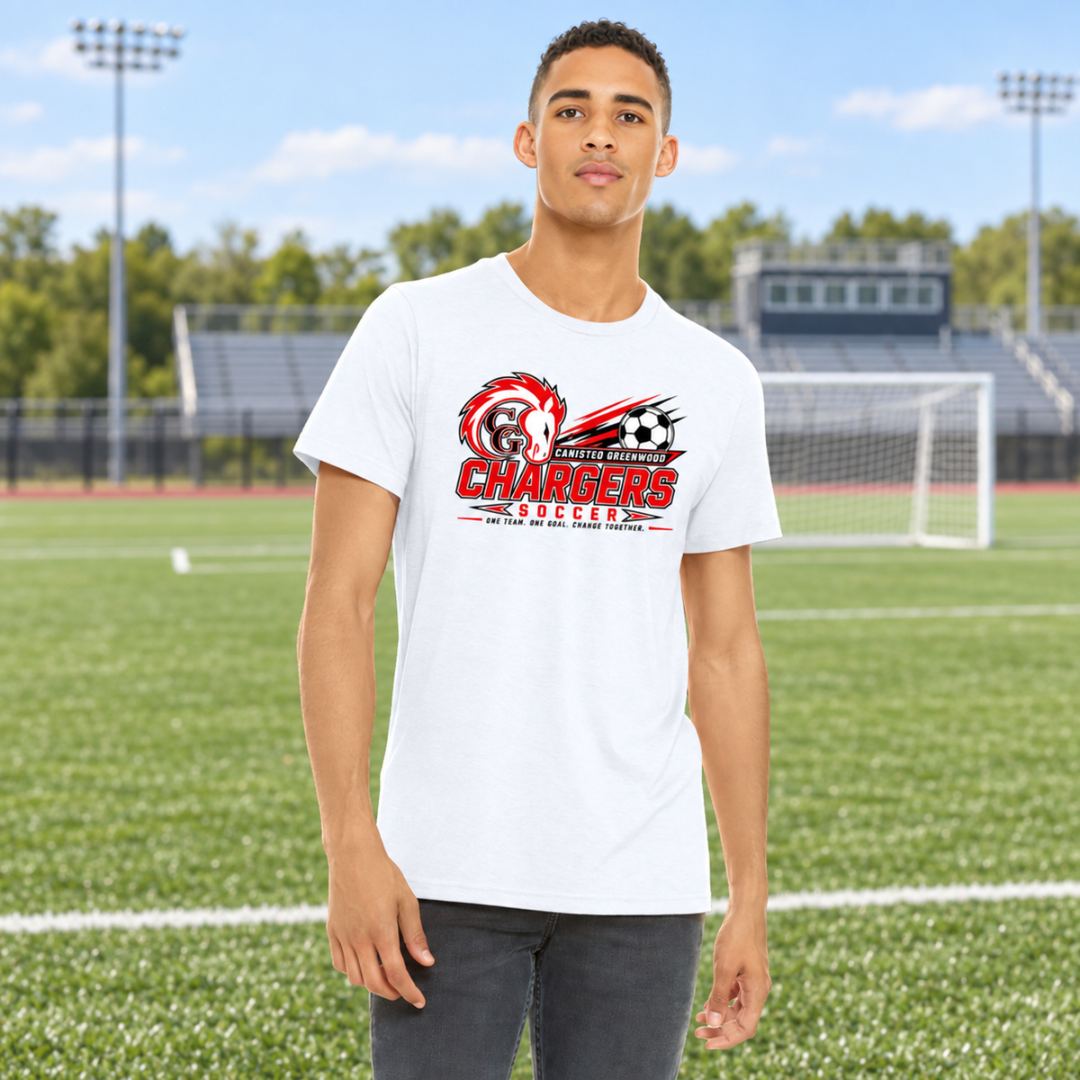 Canisteo-Greenwood Chargers Soccer T-Shirt