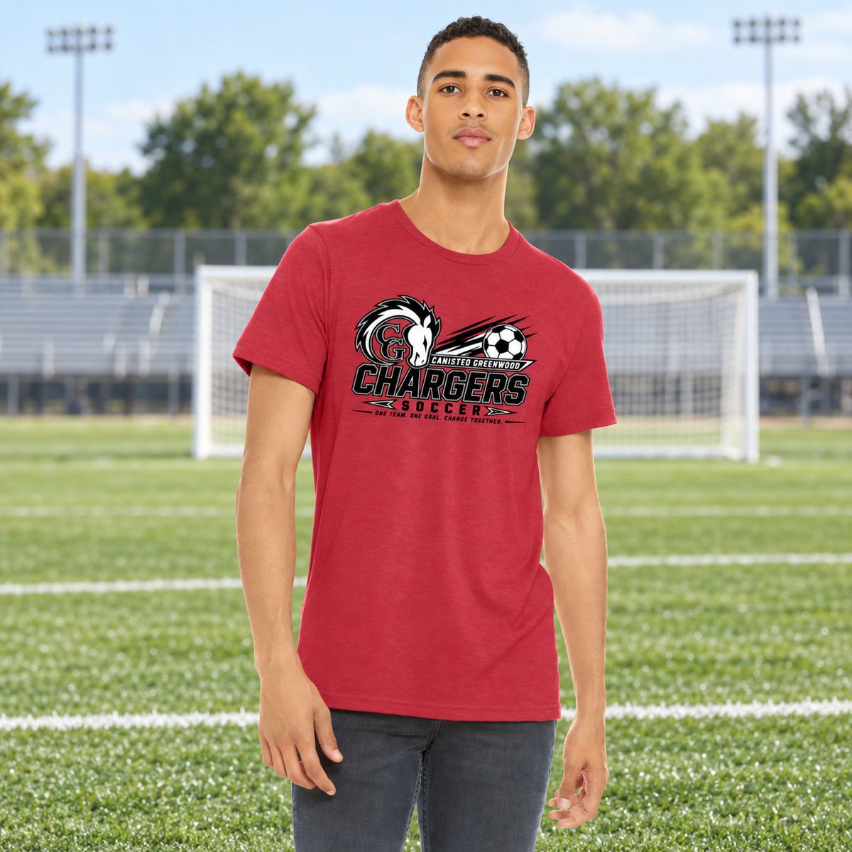 Canisteo-Greenwood Chargers Soccer T-Shirt