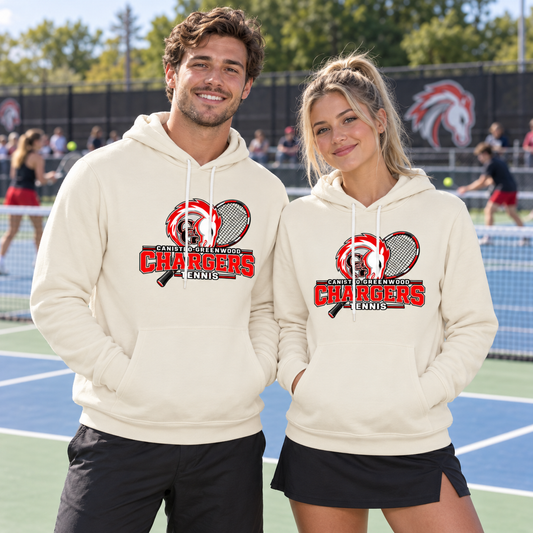 Canisteo-Greenwood Chargers Tennis Hoodie