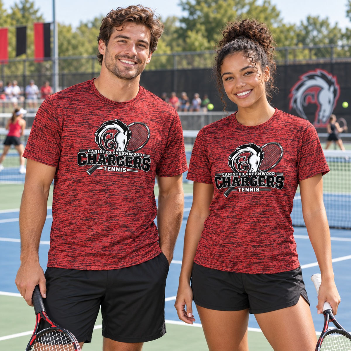 Canisteo-Greenwood Chargers Tennis Performance Shirt
