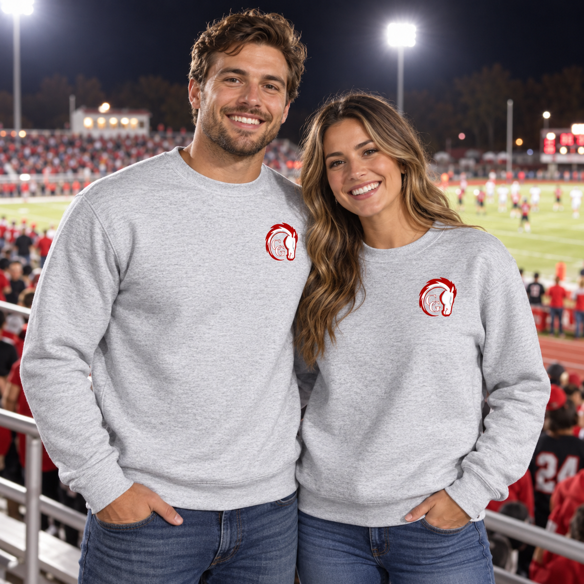 Canisteo-Greenwood Chargers Crewneck Sweatshirt