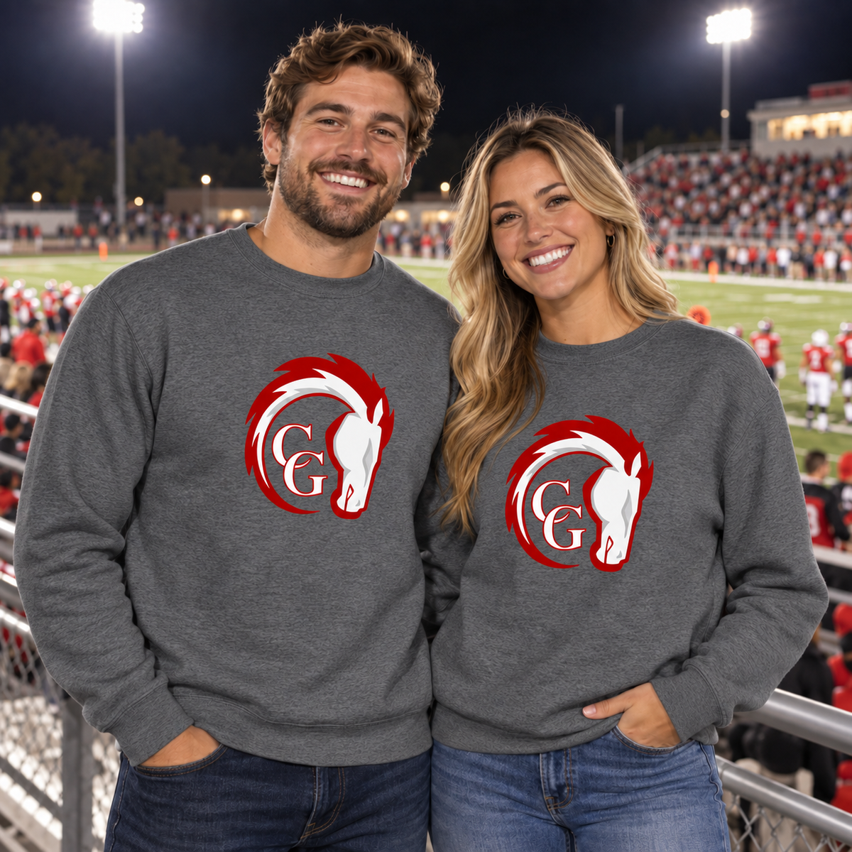 Canisteo-Greenwood Chargers Crewneck Sweatshirt