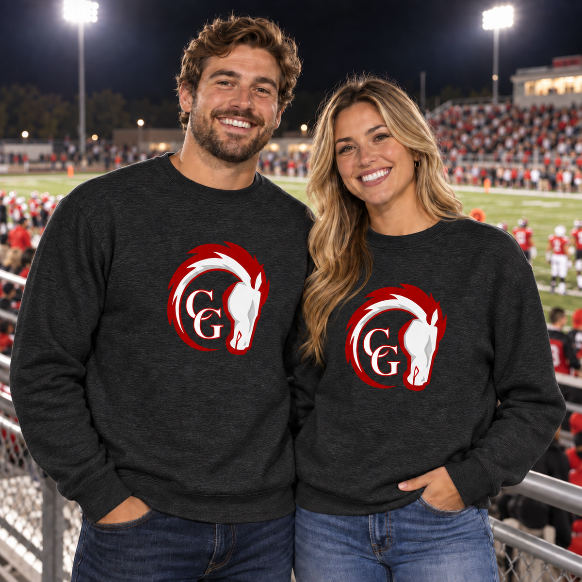Canisteo-Greenwood Chargers Crewneck Sweatshirt