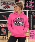 CG Volleyball Mama – Breast Cancer Awareness Hoodie