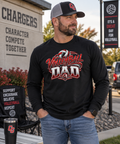CG Chargers Volleyball Dad Long Sleeve T-Shirt