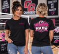 CG Chargers Volleyball Mama T-Shirt – Black