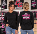 CG Chargers Volleyball Mama Long Sleeve T-Shirt