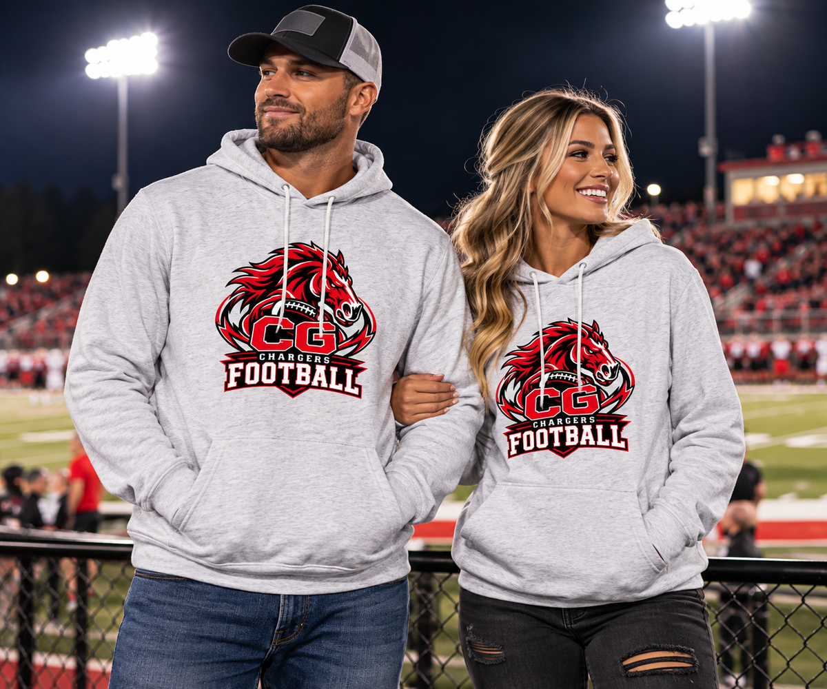 Canisteo-Greenwood Chargers Football Hoodie