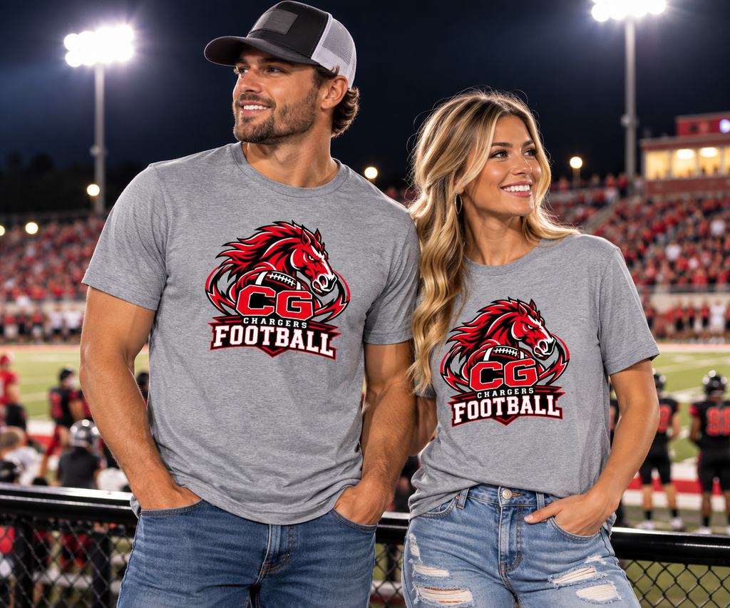 Canisteo-Greenwood Chargers Football T-Shirt