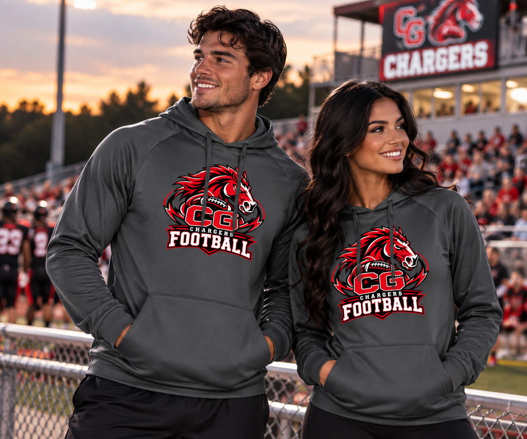 Canisteo-Greenwood Chargers Football Performance Hoodie