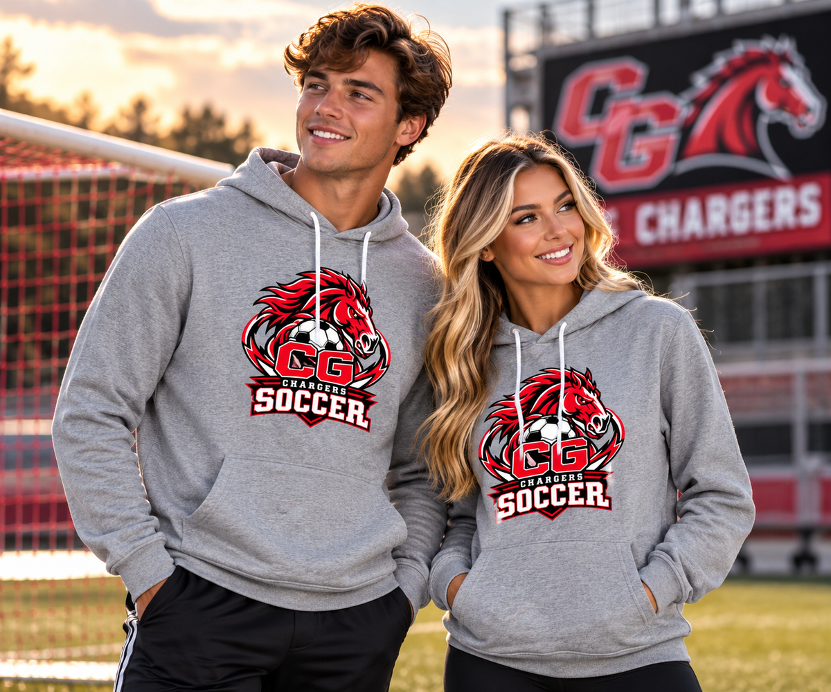 Canisteo-Greenwood Chargers Soccer Hoodie