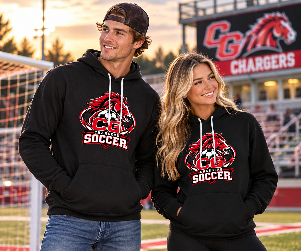 Canisteo-Greenwood Chargers Soccer Hoodie