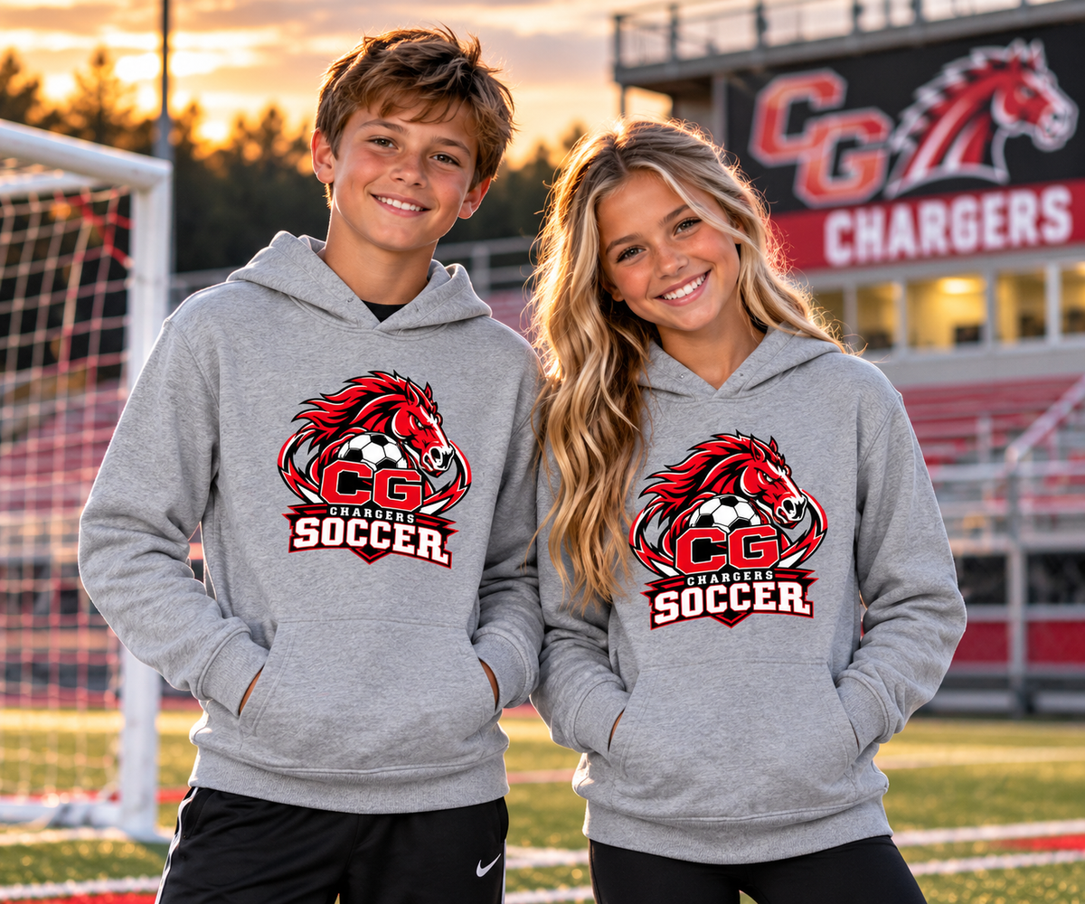 Canisteo-Greenwood Chargers Soccer Hoodie