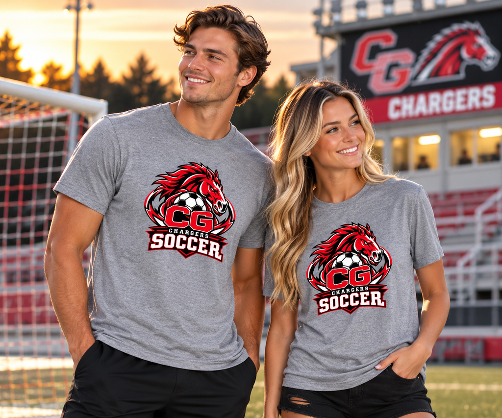 Canisteo-Greenwood Chargers Soccer T-Shirt