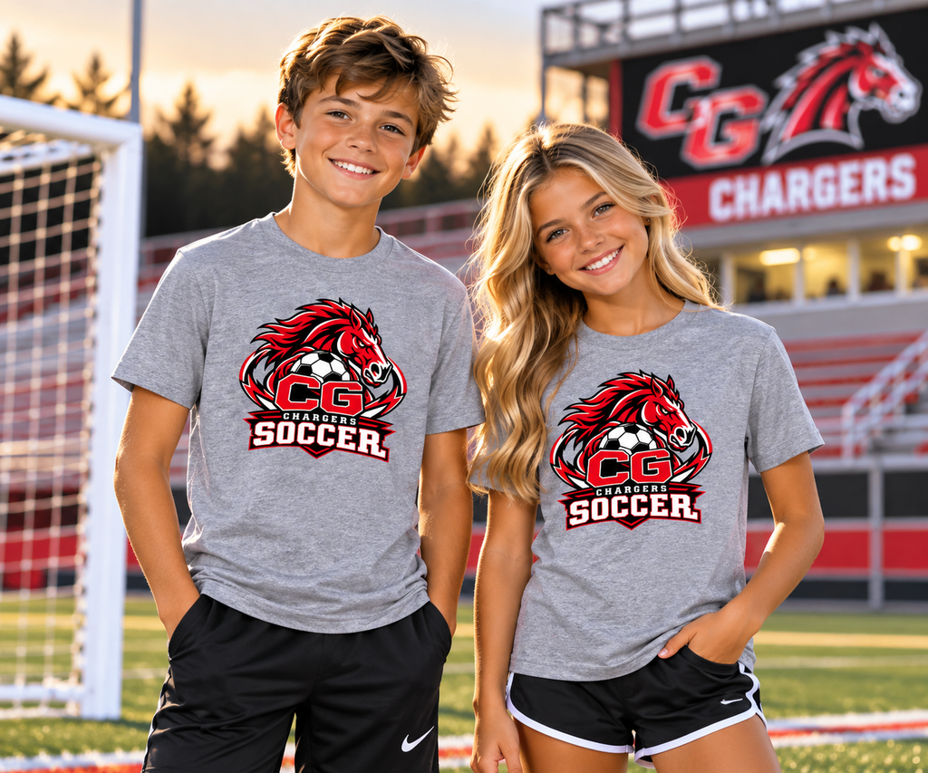 Canisteo-Greenwood Chargers Soccer T-Shirt