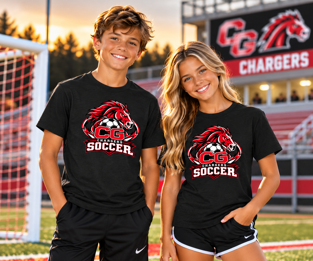 Canisteo-Greenwood Chargers Soccer T-Shirt