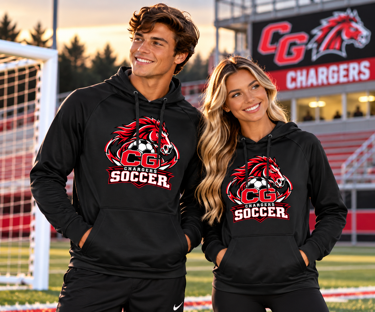 Canisteo-Greenwood Chargers Soccer Performance Hoodie