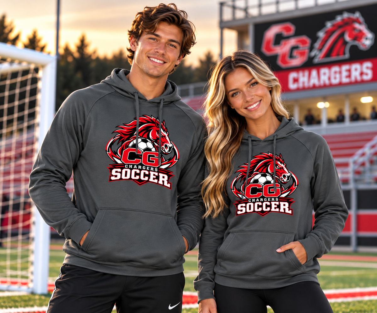 Canisteo-Greenwood Chargers Soccer Performance Hoodie