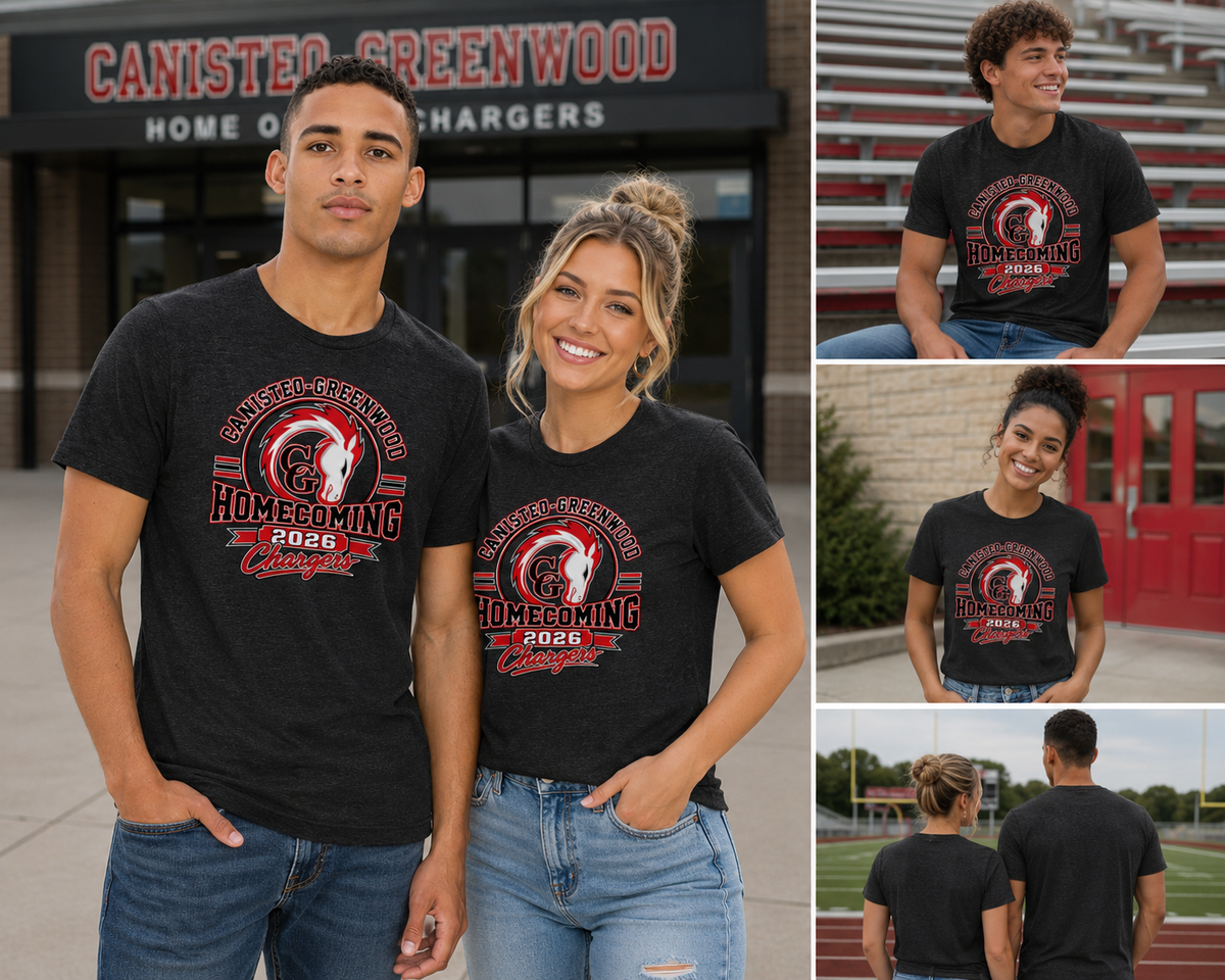 Canisteo-Greenwood Chargers Homecoming 2026 T-Shirt