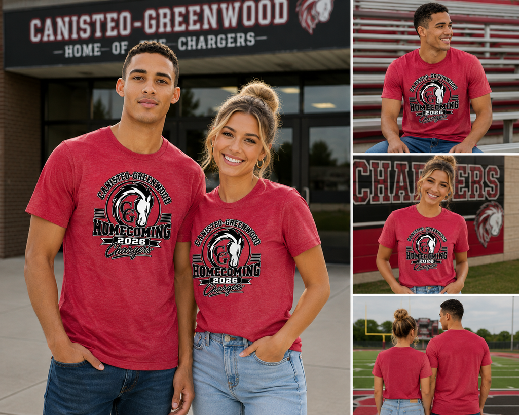 Canisteo-Greenwood Chargers Homecoming 2026 T-Shirt
